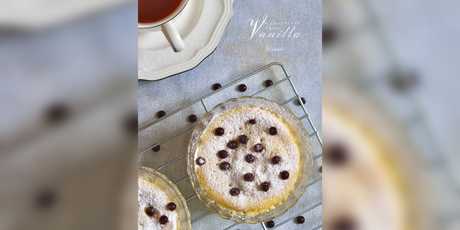 Choco chips vanilla cake sederhana